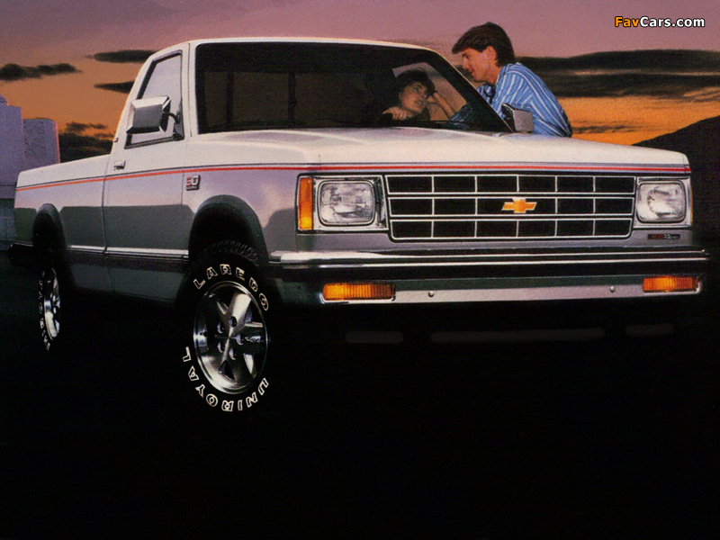 Chevrolet S-10 Single Cab 1982–93 wallpapers (800 x 600)
