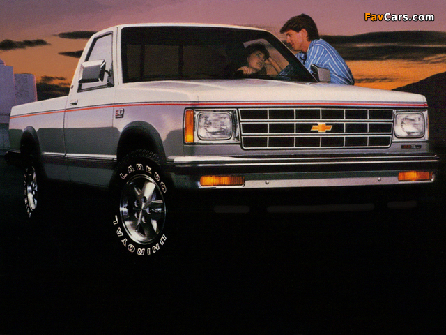 Chevrolet S-10 Single Cab 1982–93 wallpapers (640 x 480)