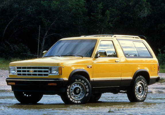Chevrolet S-10 Blazer 3-door 1983–94 images