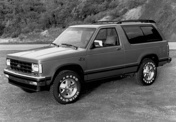 Chevrolet S-10 Blazer 3-door 1983–94 images