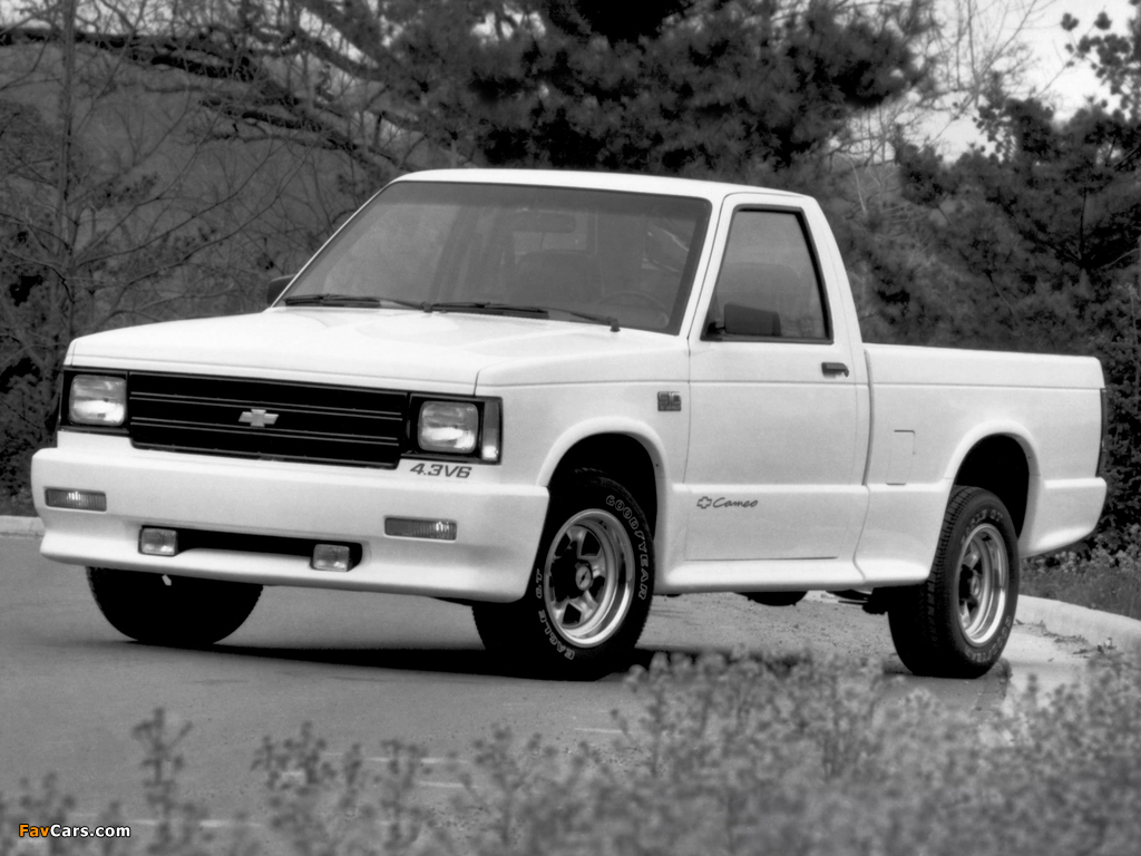 Chevrolet S-10 Cameo 1989–91 images (1024 x 768)
