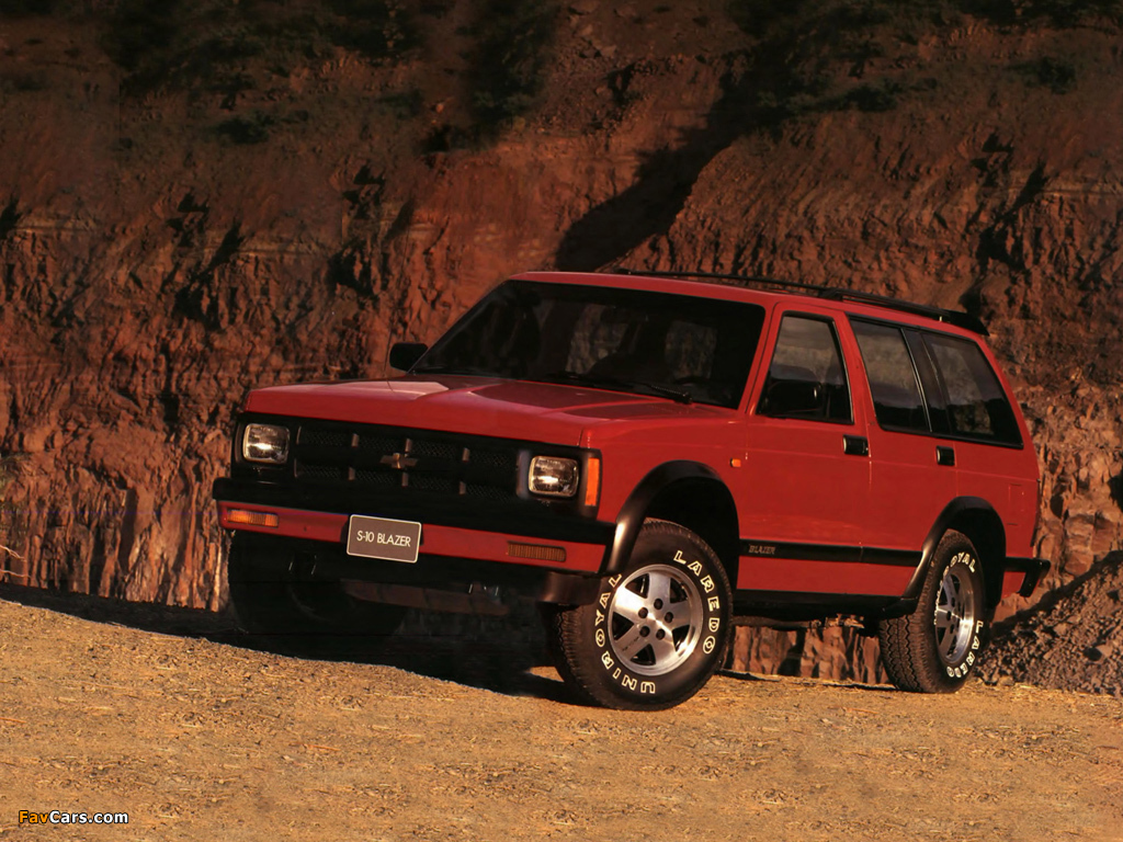 Chevrolet S-10 Blazer 5-door 1990–94 pictures (1024 x 768)