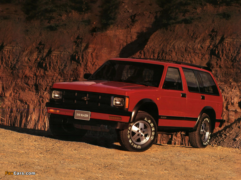 Chevrolet S-10 Blazer 5-door 1990–94 pictures (800 x 600)