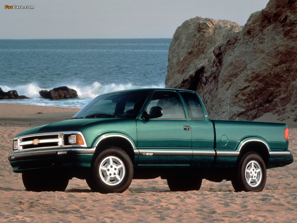 Chevrolet S-10 Extended Cab 1994–97 images (1024 x 768)
