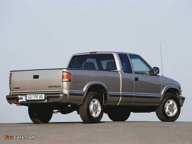 Chevrolet S-10 Extended Cab EU-spec 1998–2003 pictures (640 x 480)