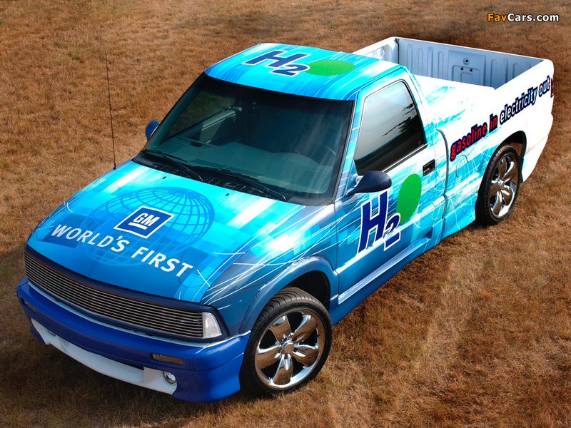 Chevrolet S-10 Gasoline-Fed Fuel Cell Vehicle 2002 wallpapers (800 x 600)