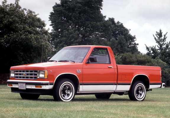 Images of Chevrolet S-10 Single Cab 1982–93