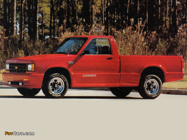 Images of Chevrolet S-10 Cameo 1988 (640 x 480)