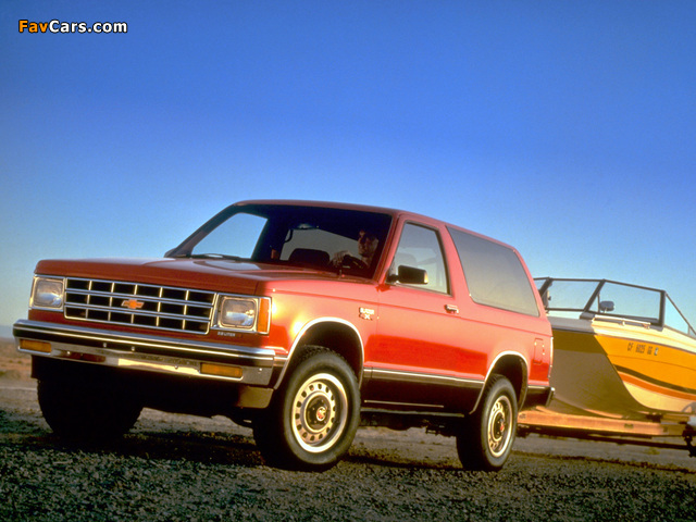 Photos of Chevrolet S-10 Blazer 3-door 1983–94 (640 x 480)