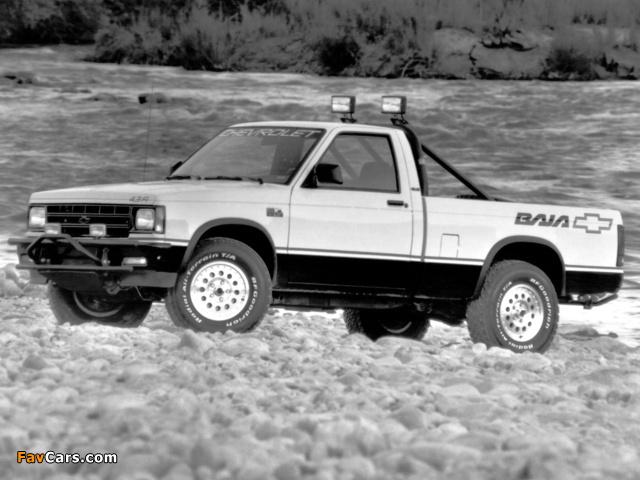 Photos of Chevrolet S-10 Baja Regular Cab 1989–91 (640 x 480)
