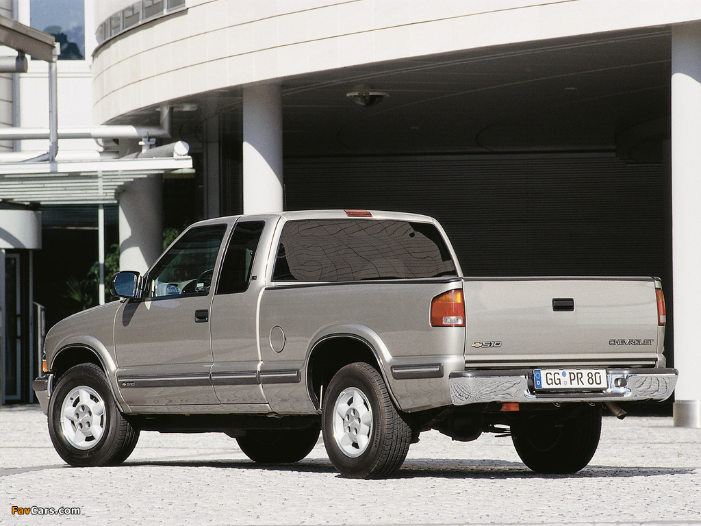 Pictures of Chevrolet S-10 Extended Cab EU-spec 1998–2003 (1024 x 768)