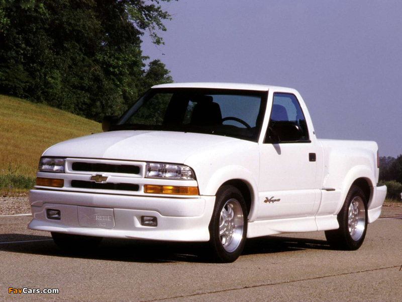 Pictures of Chevrolet S-10 2WD LS Xtreme Regular Cab 1999 (800 x 600)