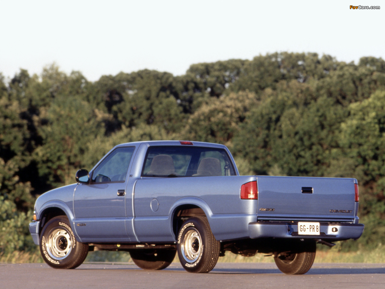 Chevrolet S-10 Single Cab 1998–2003 wallpapers (1280 x 960)