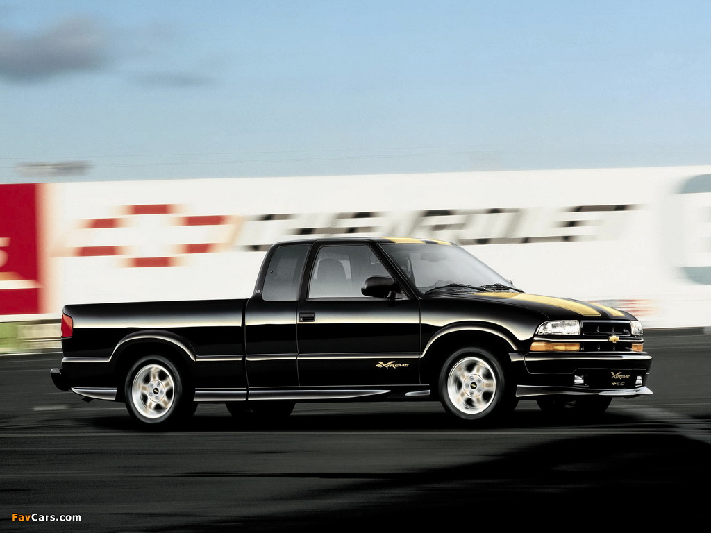 Chevrolet S-10 Xtreme Extended Cab 2001–04 wallpapers (1024 x 768)