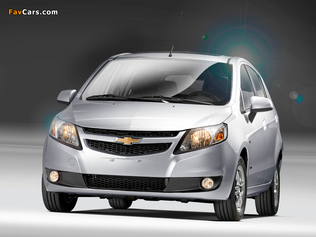 Chevrolet Sail Hatchback 2010 images (640 x 480)