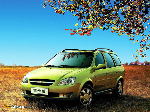 Images of Chevrolet Sail Station Wagon 2007–10 (640 x 480)