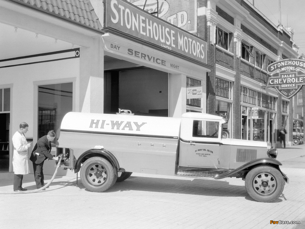 Chevrolet Model OD Tanker 1933 pictures (1024 x 768)