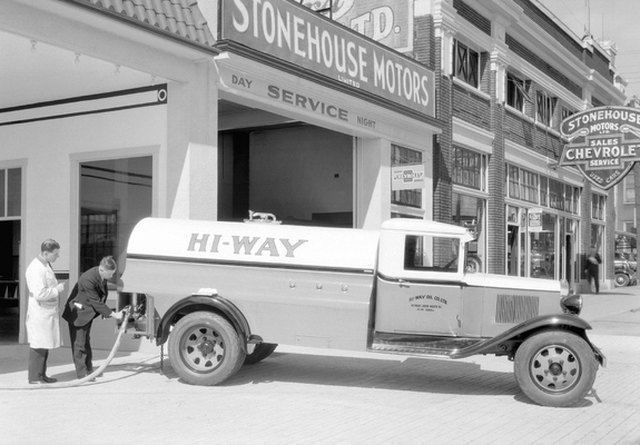 Chevrolet Model OD Tanker 1933 pictures