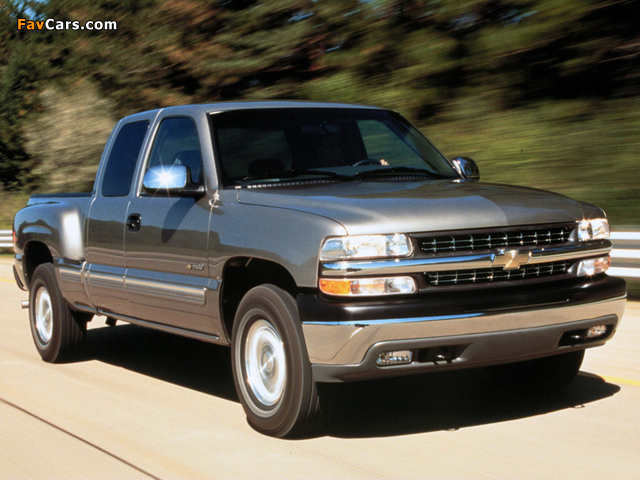 Chevrolet Silverado Flareside 1999–2002 images (640 x 480)