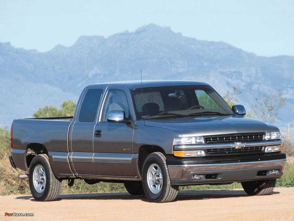 Chevrolet Silverado Extended Cab 1999–2002 images (1024 x 768)