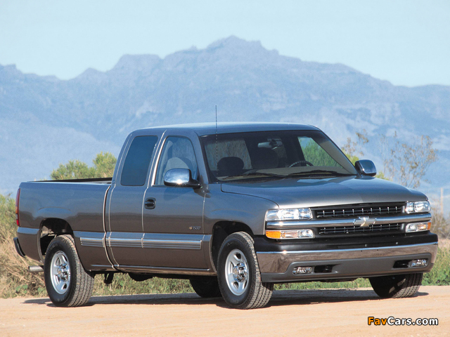 Chevrolet Silverado Extended Cab 1999–2002 images (640 x 480)