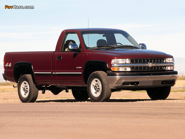 Chevrolet Silverado Regular Cab 1999–2002 photos (640 x 480)