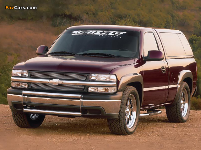 Chevrolet Silverado by Grizzly Tubular Products 1999–2002 photos (640 x 480)