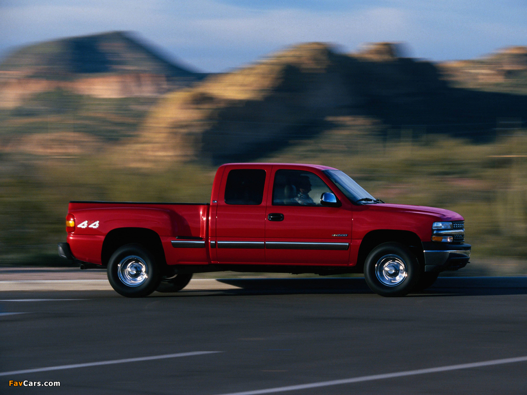 Chevrolet Silverado Flareside 1999–2002 photos (1024 x 768)