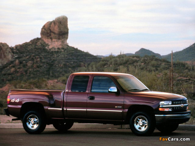 Chevrolet Silverado Flareside 1999–2002 pictures (640 x 480)