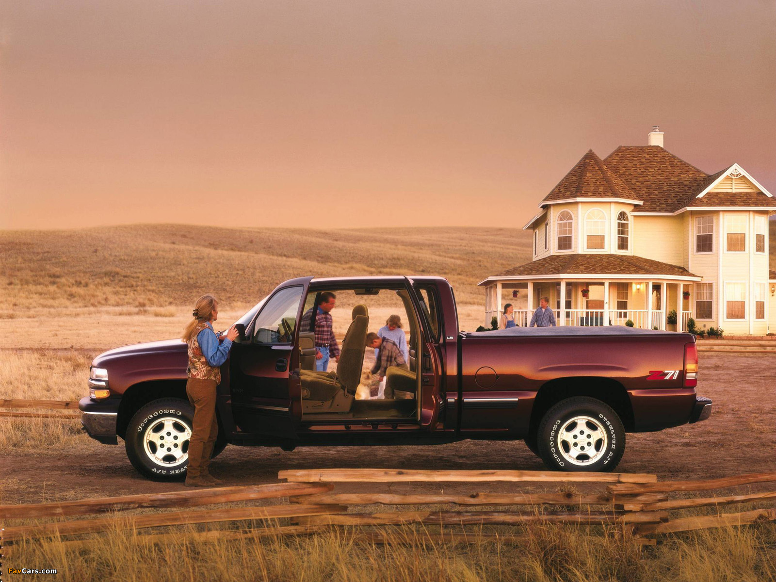 Chevrolet Silverado Z71 Extended Cab 1999–2002 pictures (1600 x 1200)