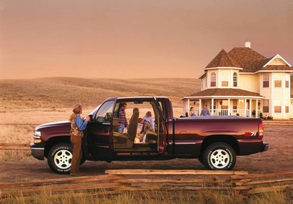 Chevrolet Silverado Z71 Extended Cab 1999–2002 pictures