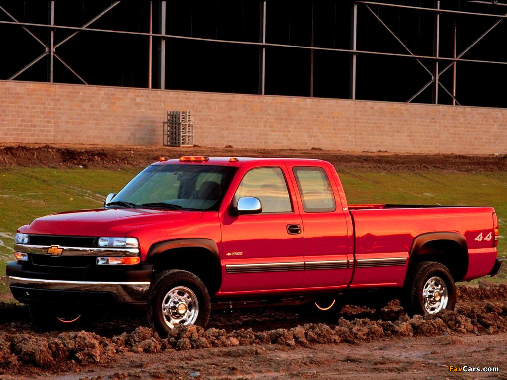 Chevrolet Silverado Extended Cab 1999–2002 pictures (1024 x 768)