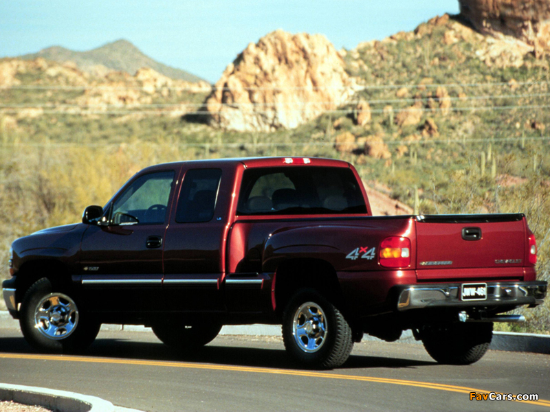 Chevrolet Silverado Flareside 1999–2002 wallpapers (800 x 600)