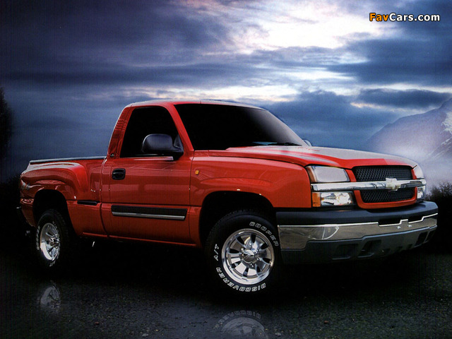 Chevrolet Silverado Regular Cab 2002–07 photos (640 x 480)