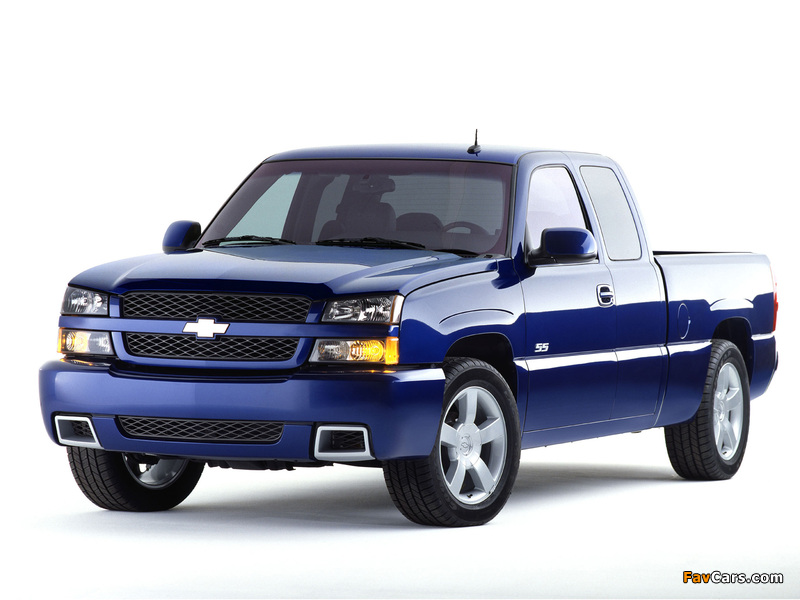 Chevrolet Silverado SS Extended Cab 2002–07 wallpapers (800 x 600)