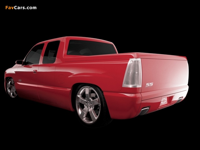 Chevrolet Silverado SST Concept 2002 wallpapers (640 x 480)