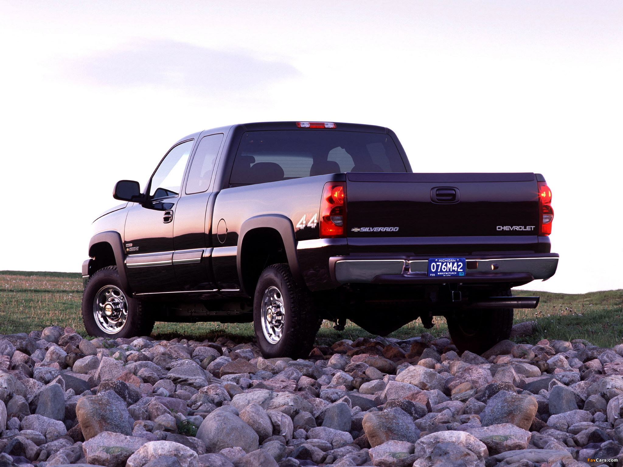 Chevrolet Silverado 2500 HD Extended Cab 2002–07 wallpapers (2048 x 1536)
