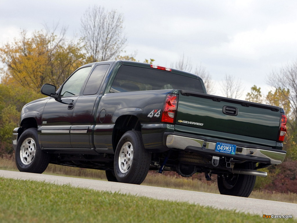 Chevrolet Silverado Hybrid Extended Cab 2004–07 images (1024 x 768)