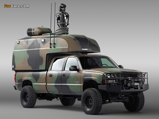 Chevrolet Silverado Military Vehicle 2004–07 pictures (640 x 480)