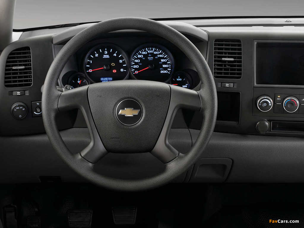 Chevrolet Silverado Regular Cab 2007–13 images (1024 x 768)