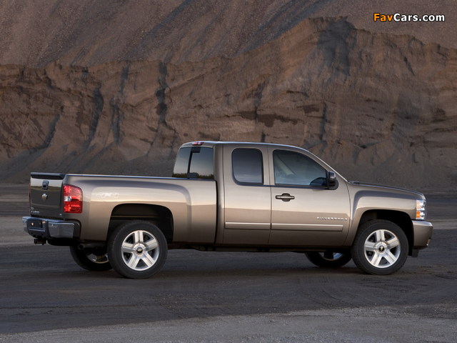 Chevrolet Silverado Extended Cab 2007–13 photos (640 x 480)