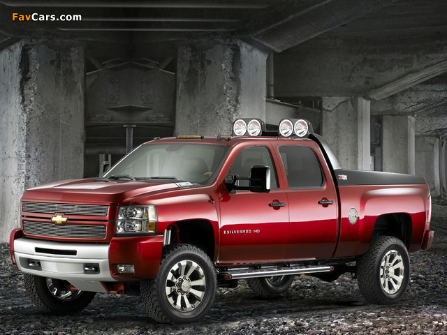 Chevrolet Silverado HD Z71 Crew Cab Concept 2007 photos (640 x 480)