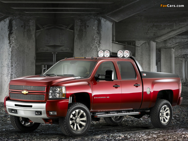 Chevrolet Silverado HD Z71 Crew Cab Concept 2007 photos (800 x 600)