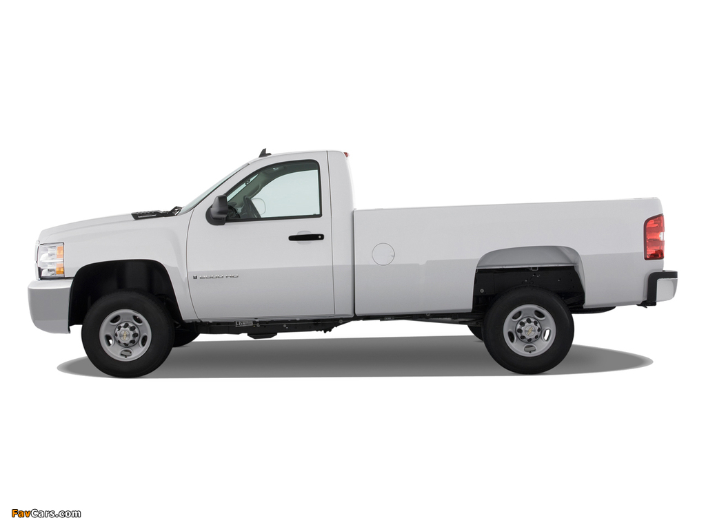 Chevrolet Silverado 2500 HD Regular Cab 2007–10 photos (1024 x 768)