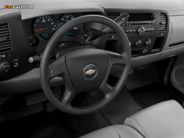 Chevrolet Silverado Regular Cab 2007–13 pictures (640 x 480)