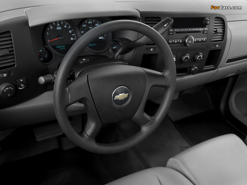 Chevrolet Silverado Regular Cab 2007–13 pictures (800 x 600)