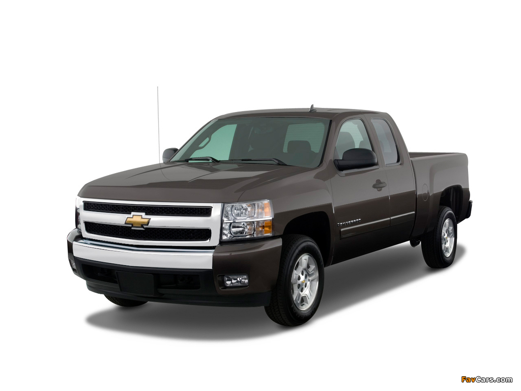 Chevrolet Silverado Extended Cab 2007–13 pictures (1024 x 768)