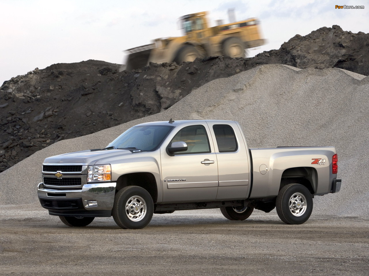 Chevrolet Silverado 2500 HD Z71 Extended Cab 2007–10 wallpapers (1280 x 960)