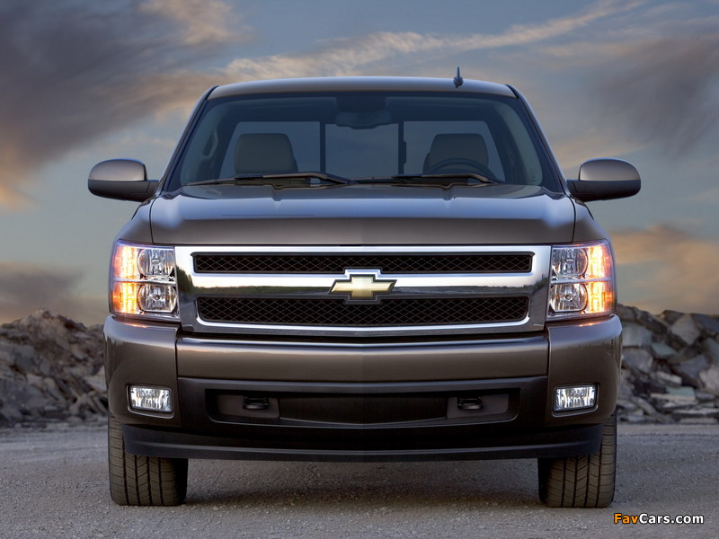 Chevrolet Silverado Extended Cab 2007–13 wallpapers (800 x 600)