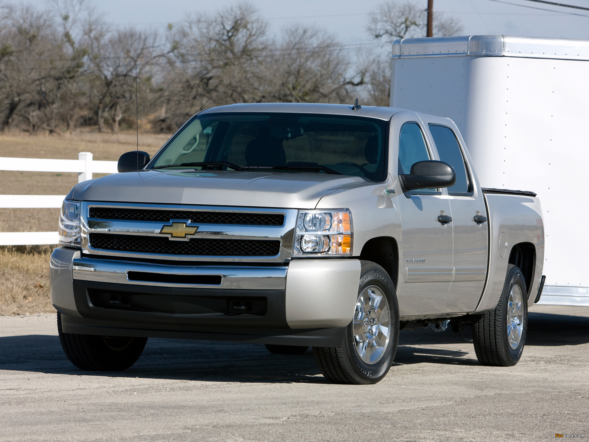 Chevrolet Silverado Hybrid Crew Cab 2008–13 images (2048 x 1536)